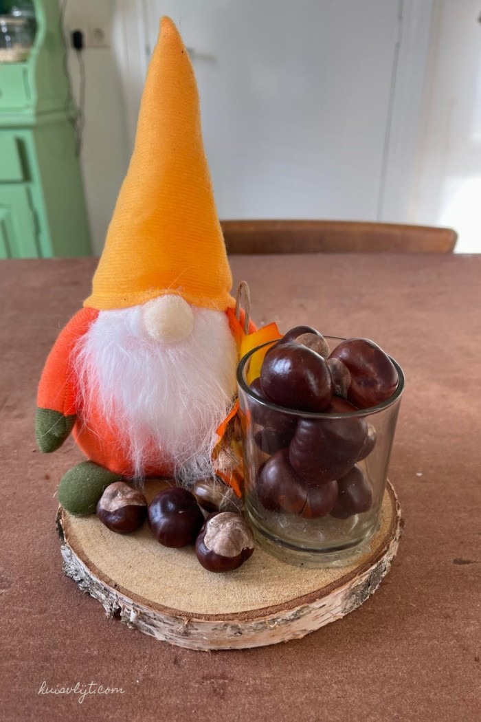 knutselen met kastanjes