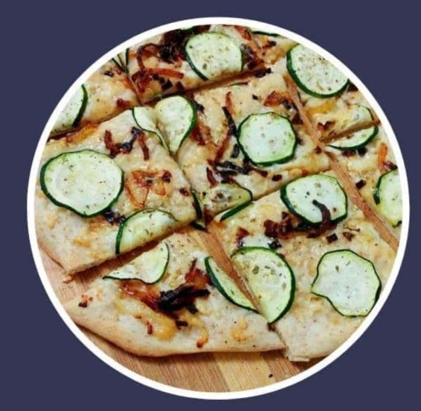 zucchini flatbread