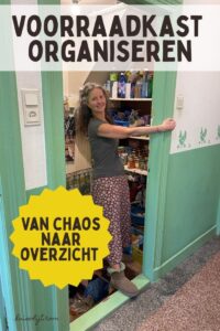 voorraadkast organiseren