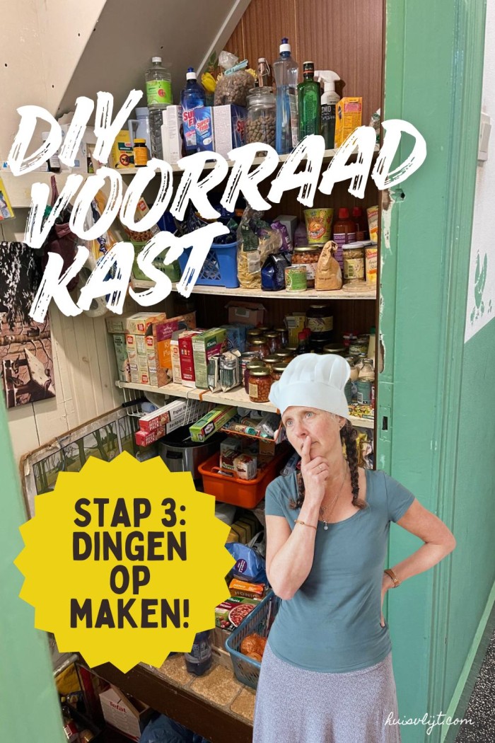 diy voorraadkast