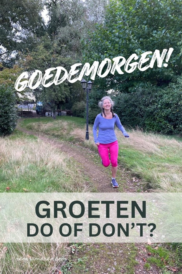 hardlopen en groeten