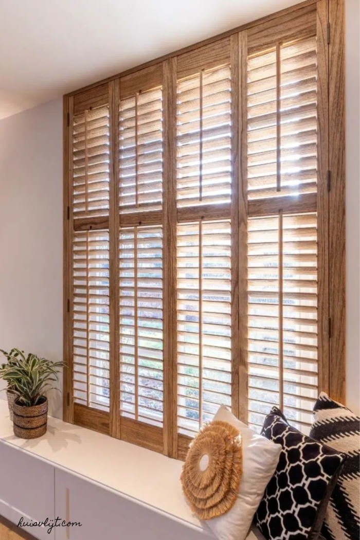 raamdecoratie woonkamer