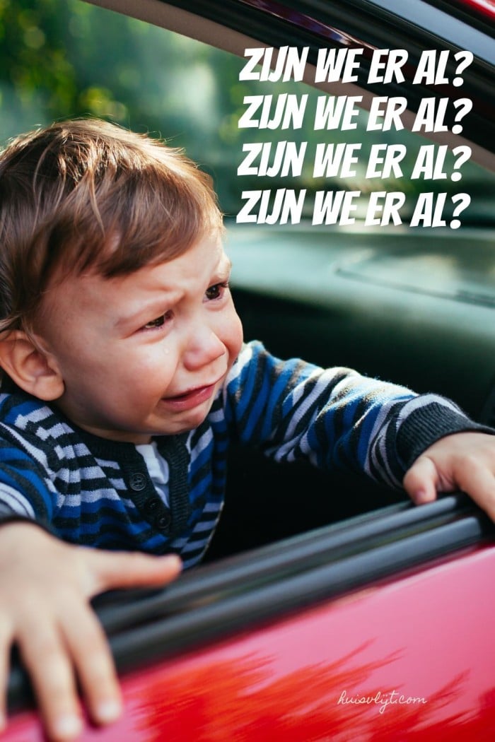 reizen met kinderen auto