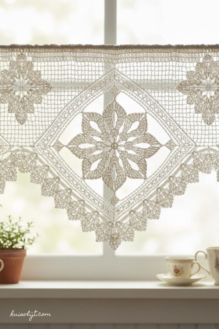 valletjes haken patroon