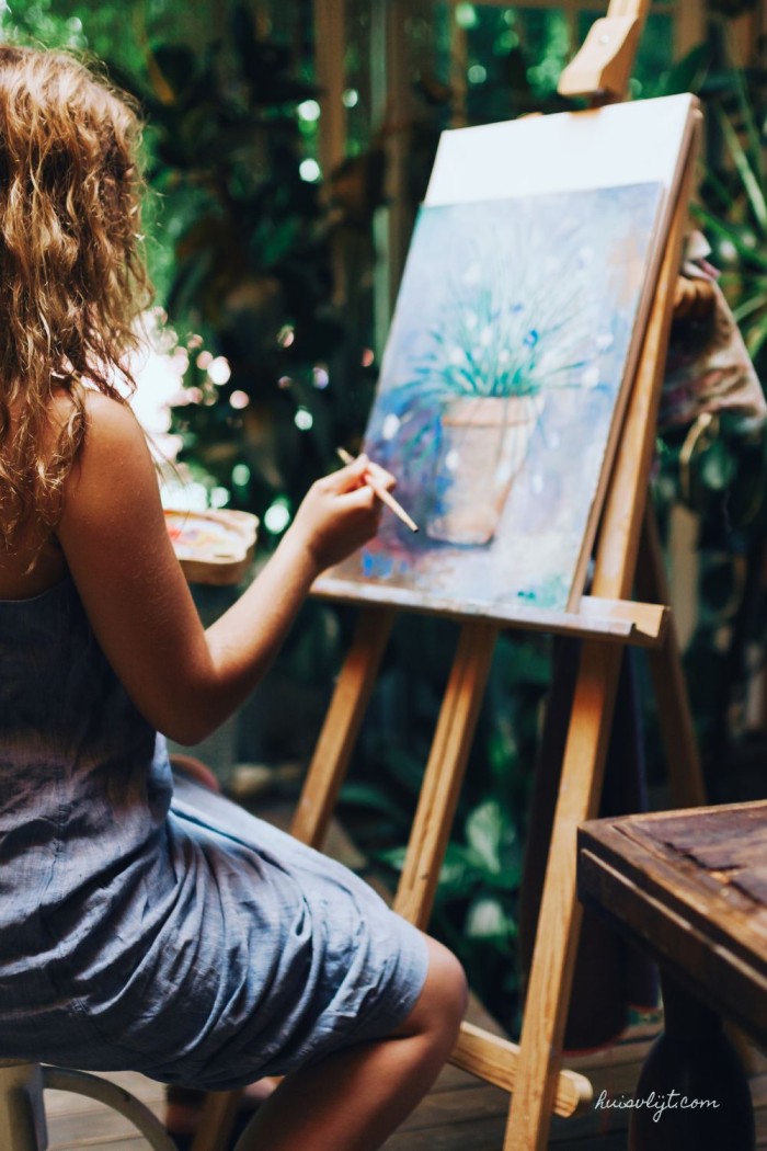 wand decoratie woonkamer