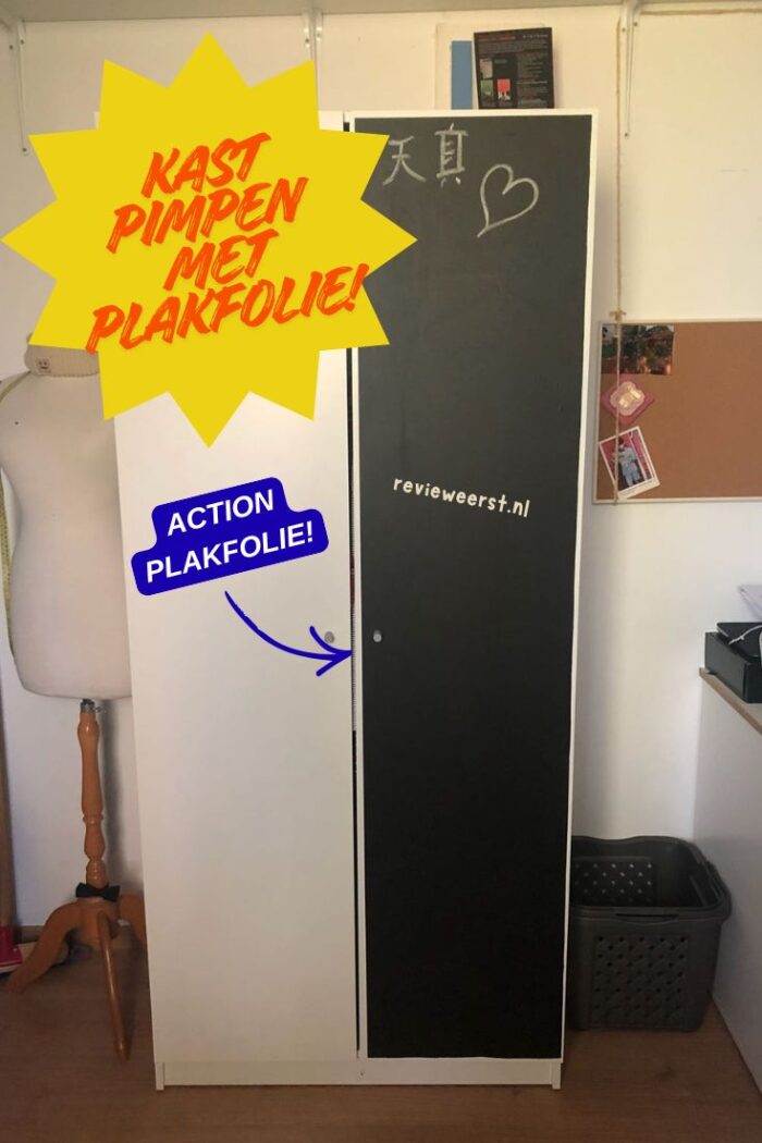 kast pimpen met plakfolie