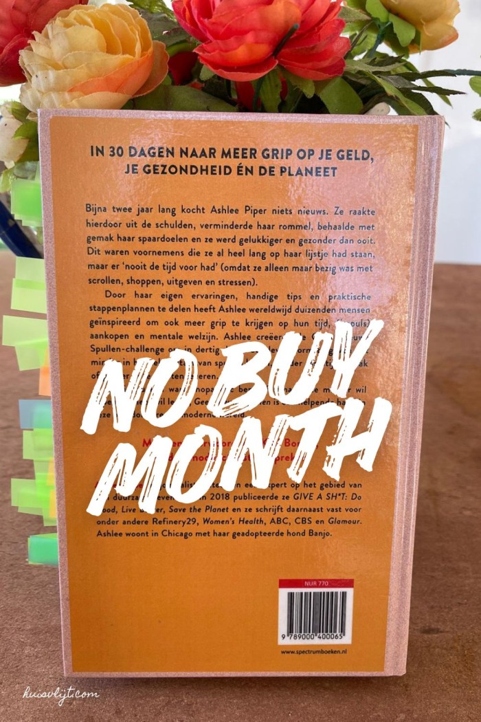 no buy month