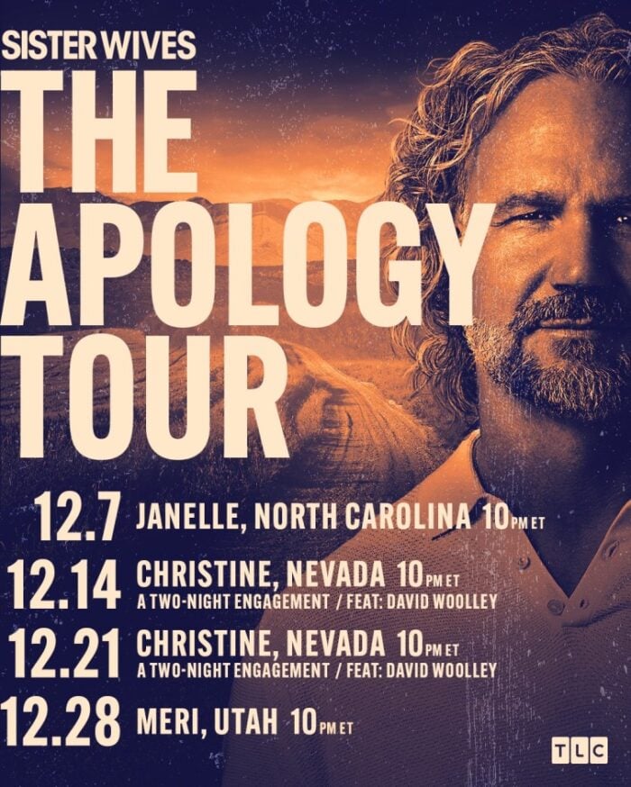The Apology Tour van Kody Brown uit Sister Wives 1 the apology tour sister wives