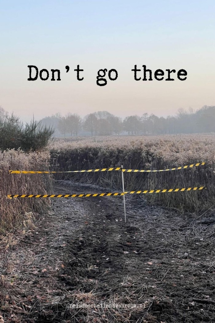 Don't Go There, Je zou zo mooi kunnen zijn, Mistig hardlopen en meer! 2 don't go there