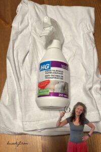 zweetvlekken uit witte kleding