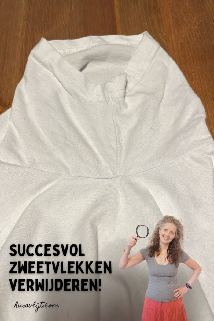 zweetvlekken verwijderen
