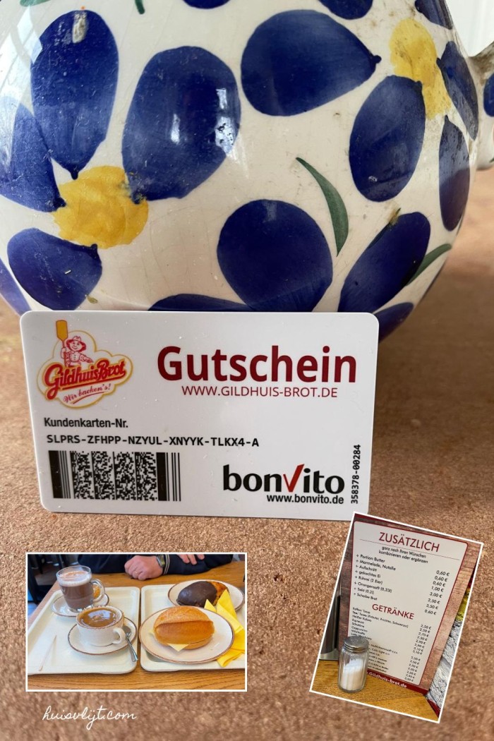 Groene rok outfit + (Pensioen) Uitje naar Bocholt en koffie in Suderwick 4 cadeaukaart