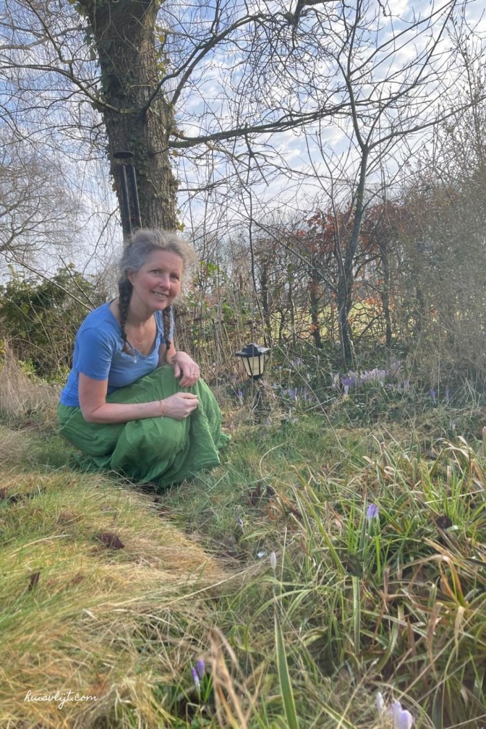 Ik zie krokussen! + Krokus Outfit (wat een krokus kan, kan ik ook) 1 crocussen