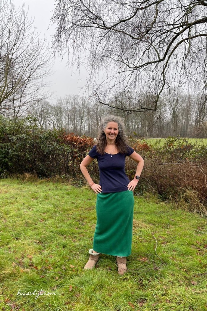 Groene rok outfit + (Pensioen) Uitje naar Bocholt en koffie in Suderwick 1 groene rok outfit