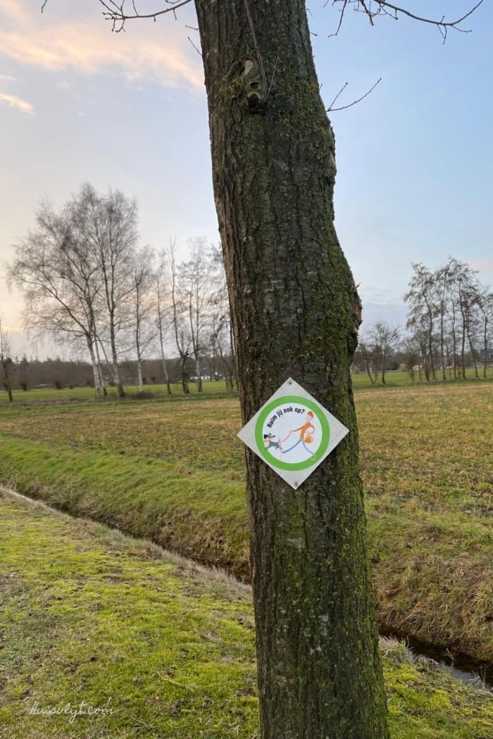 hondenpoep opruimen bord