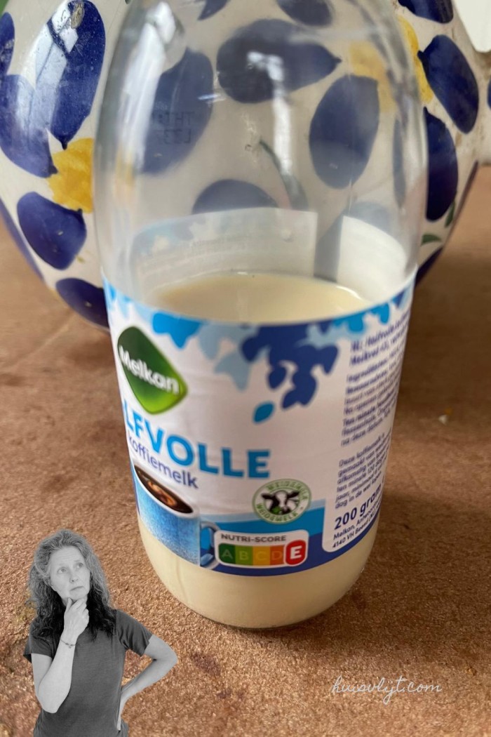 koffiemelk flesje