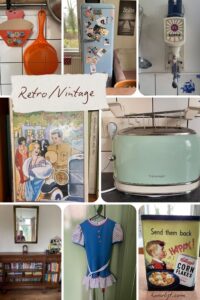 retro vintage collage