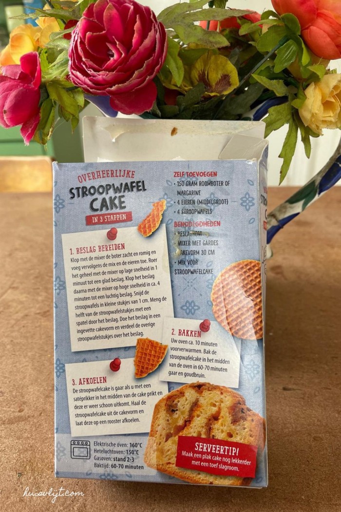 stroopwafel cake recept