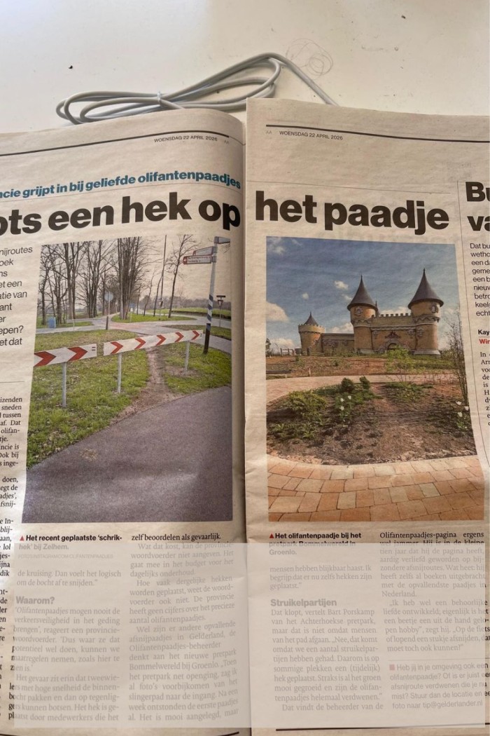 afsnijpaadjes