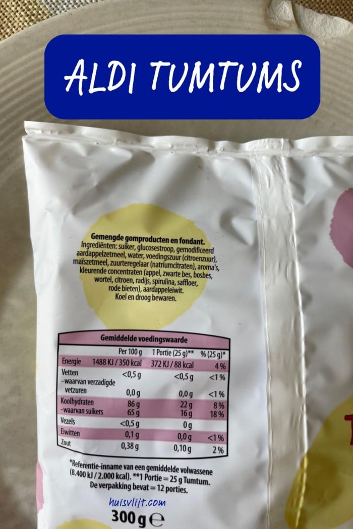Wat is er met de tumtums gebeurd? Dit dus! 8 aldi tumtums ingrediënten