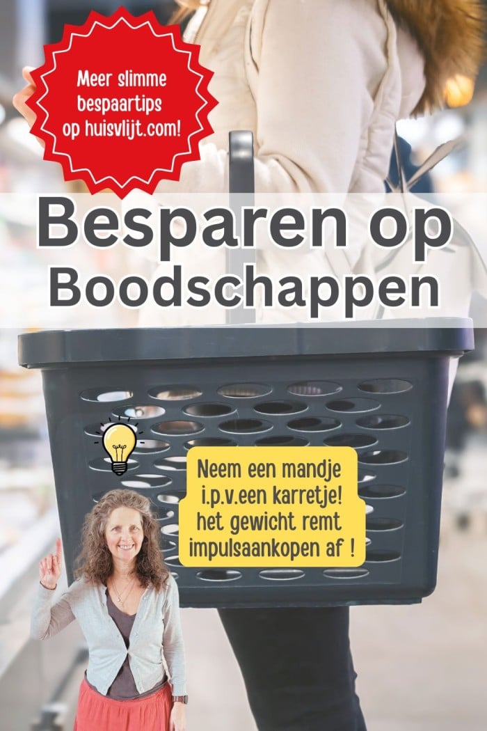 besparen op boodschappen