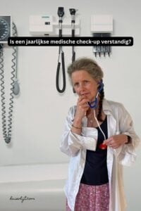 jaarlijkse gezondheidscheck huisarts