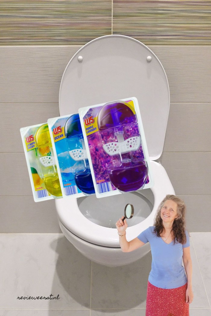 frisse geur in toilet