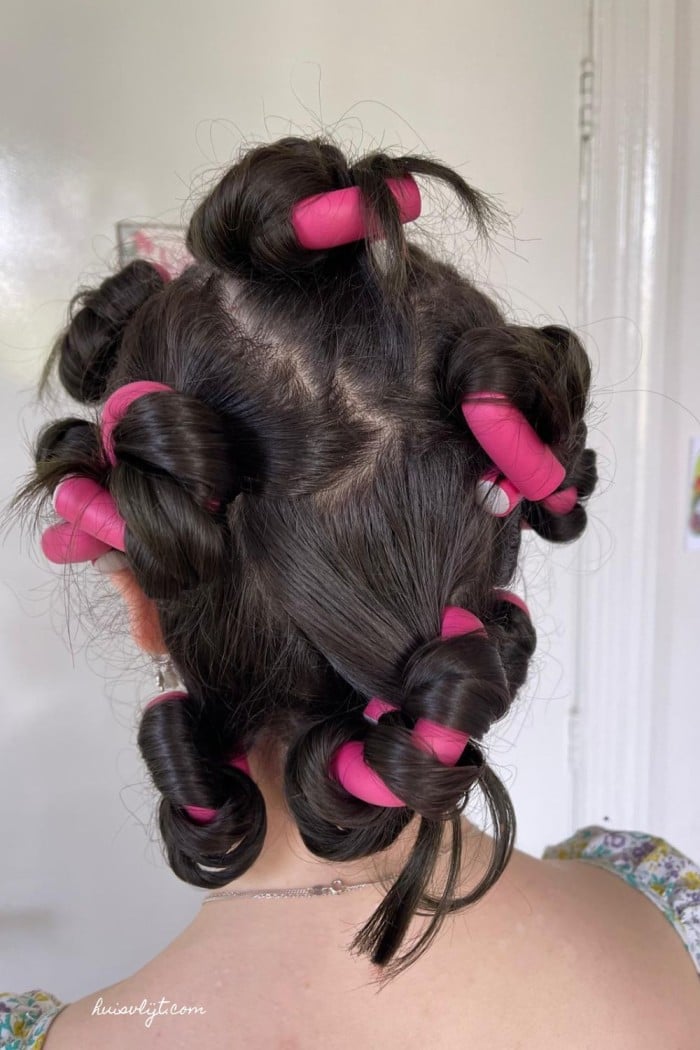 haar krullen