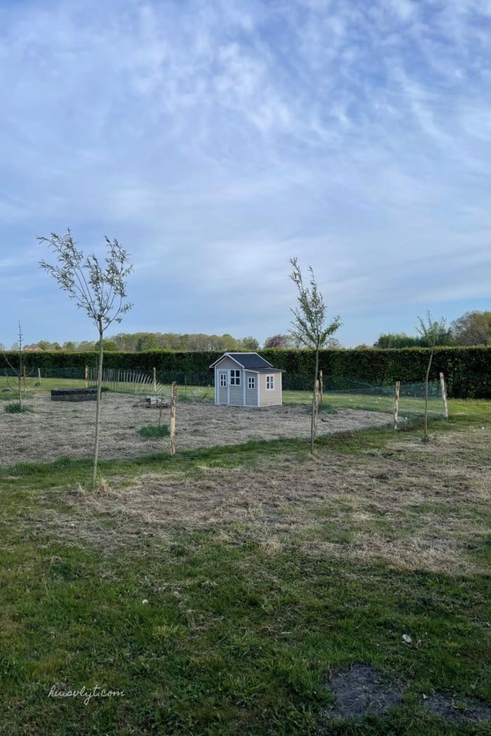 speelhuisje tuin