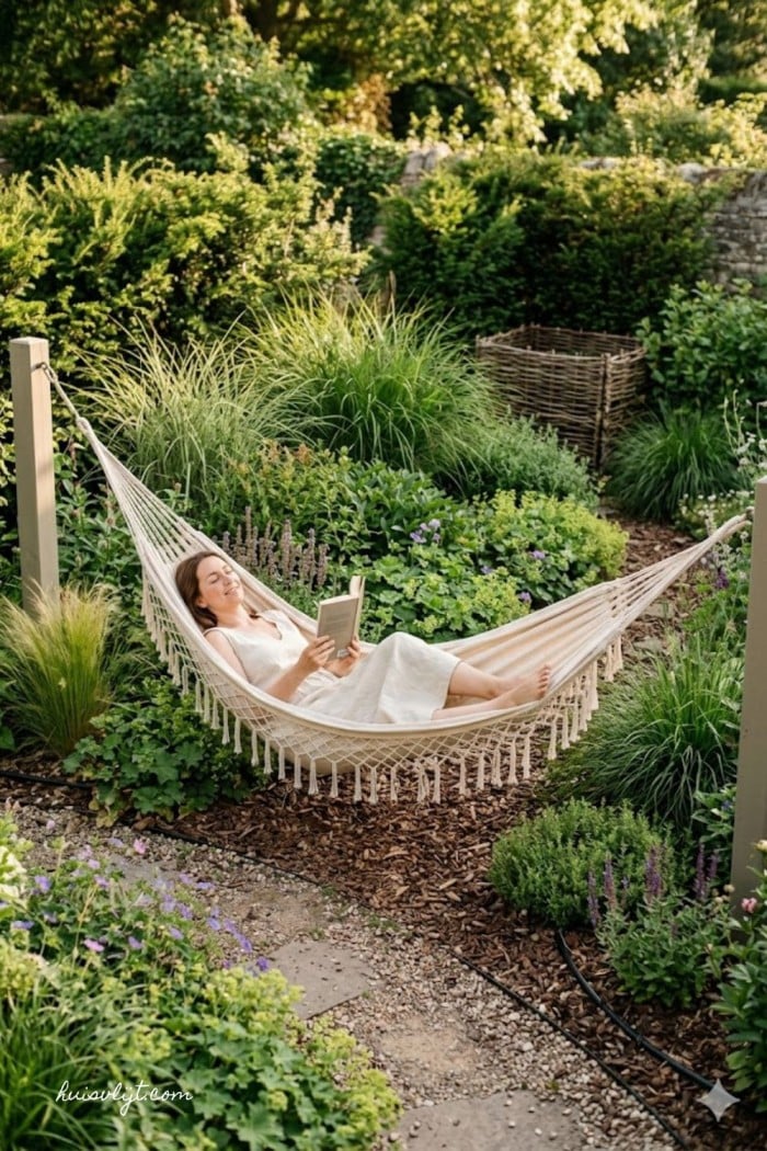 tuin onderhoudsvriendelijk