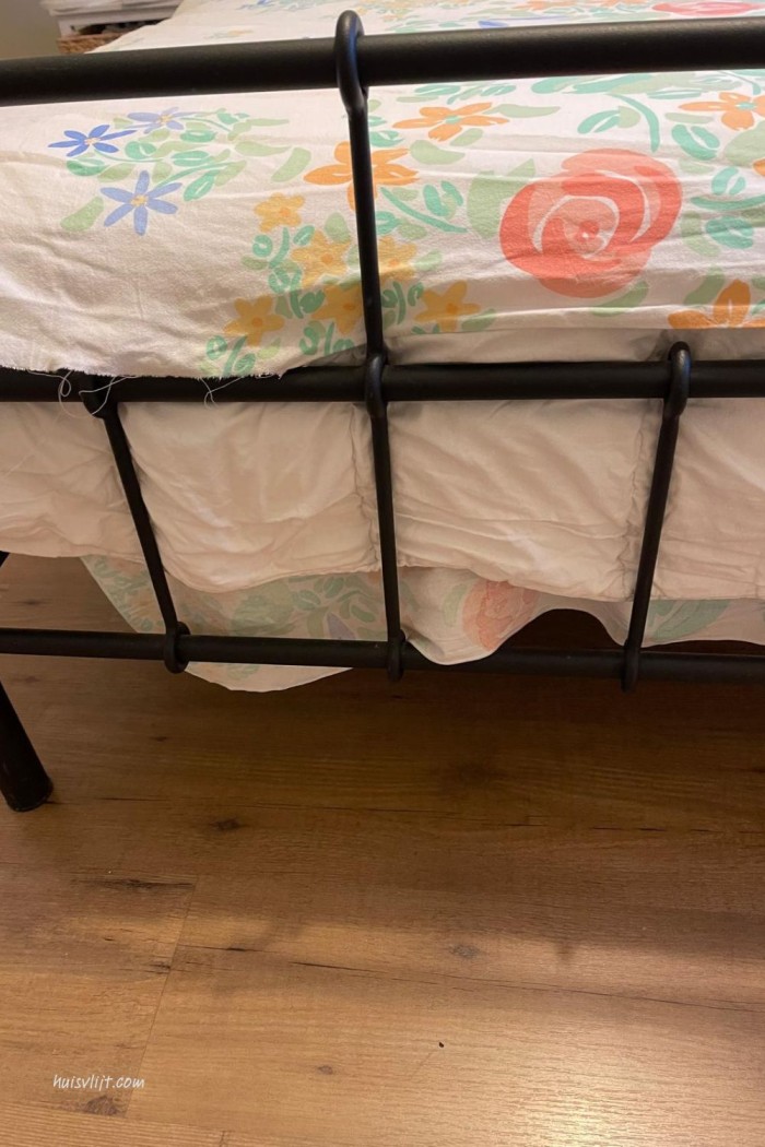 bed netjes opmaken