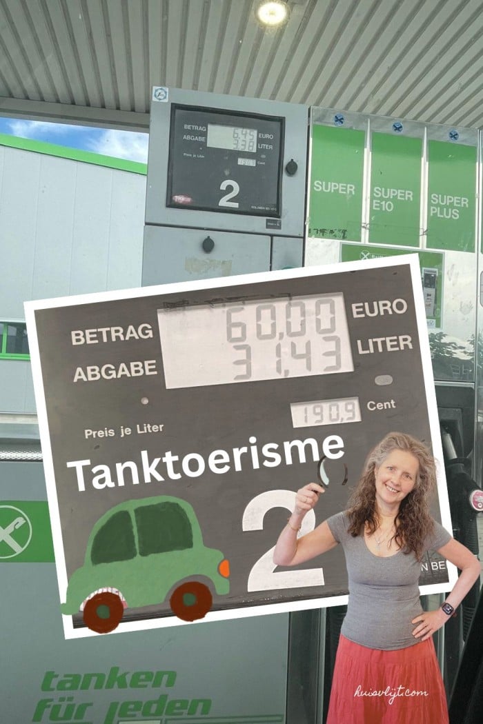 geld besparen door tanktoerisme
