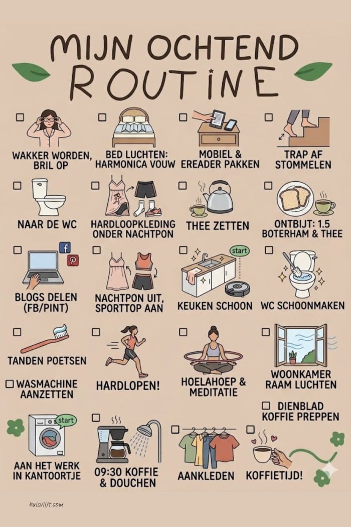 Hoe ziet jouw ochtend routine eruit? Zo begin je de dag rustiger en beter 3 goede ochtend routine