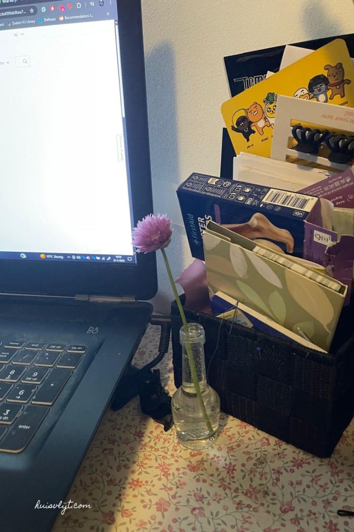 paars bloemetje 