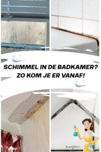 schimmel voegen badkamer