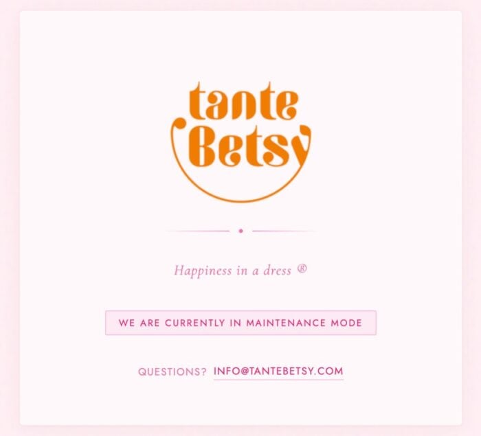 tante betsy fashion brand