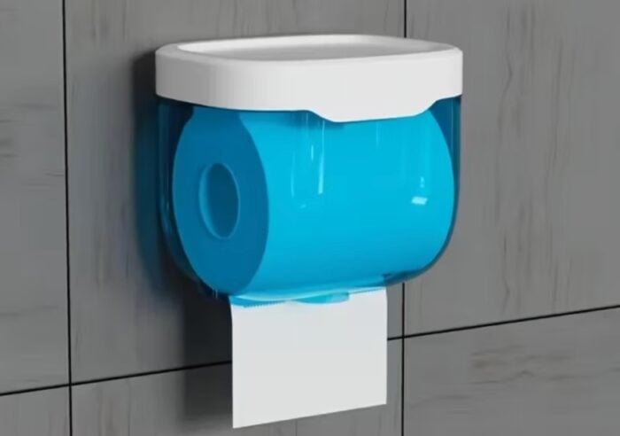 toiletrol houder