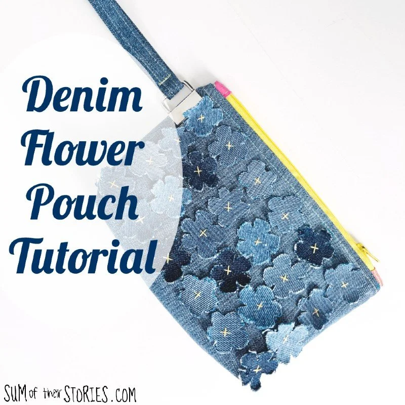 denim pouch
