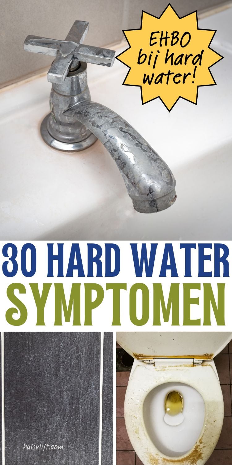 Hard water in huis: zo herken je het en wat kun je eraan doen? 1 hard water