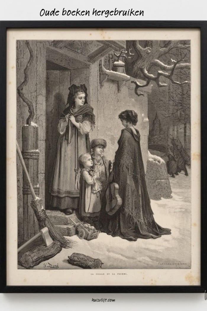 oude boeken knutselen
