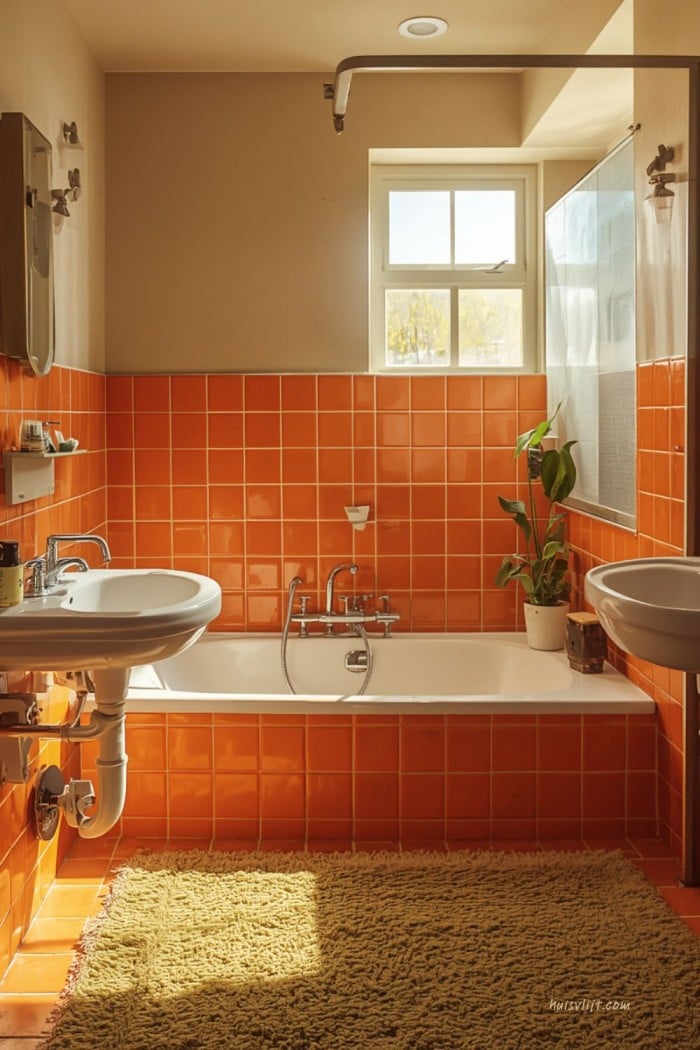 seventies badkamer