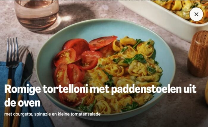Mijn weekmenu van de komende week! 2 hellofresh maaltijd