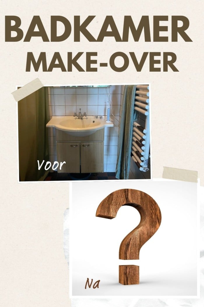 kleine badkamer make-over
