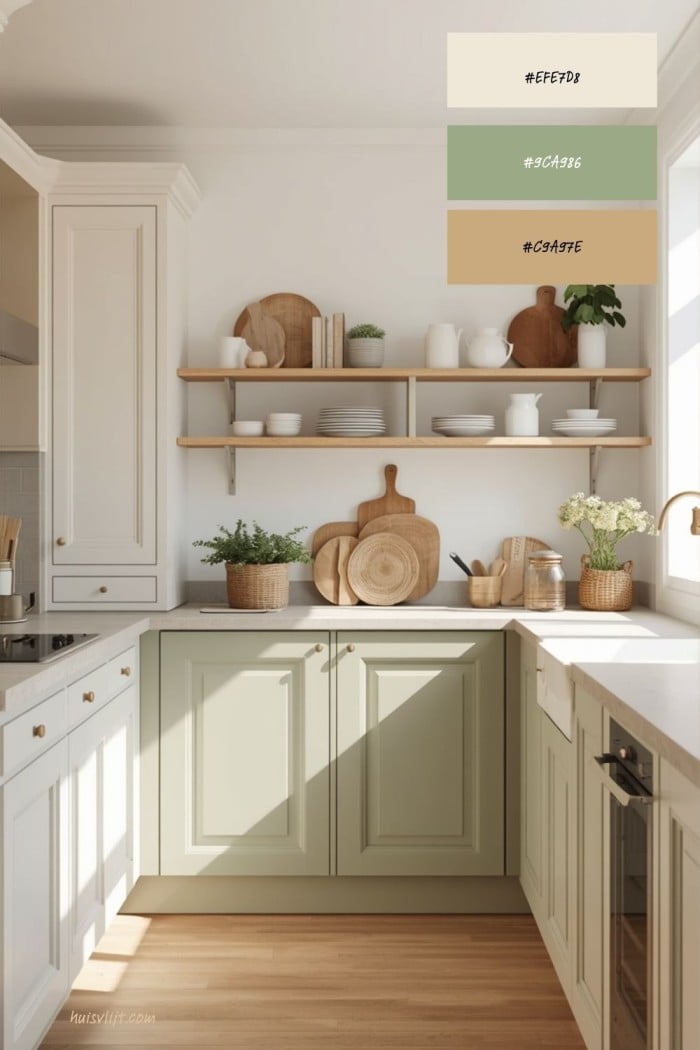 De landelijke keuken als tijdloze keuze 3 landelijke keuken kleuren