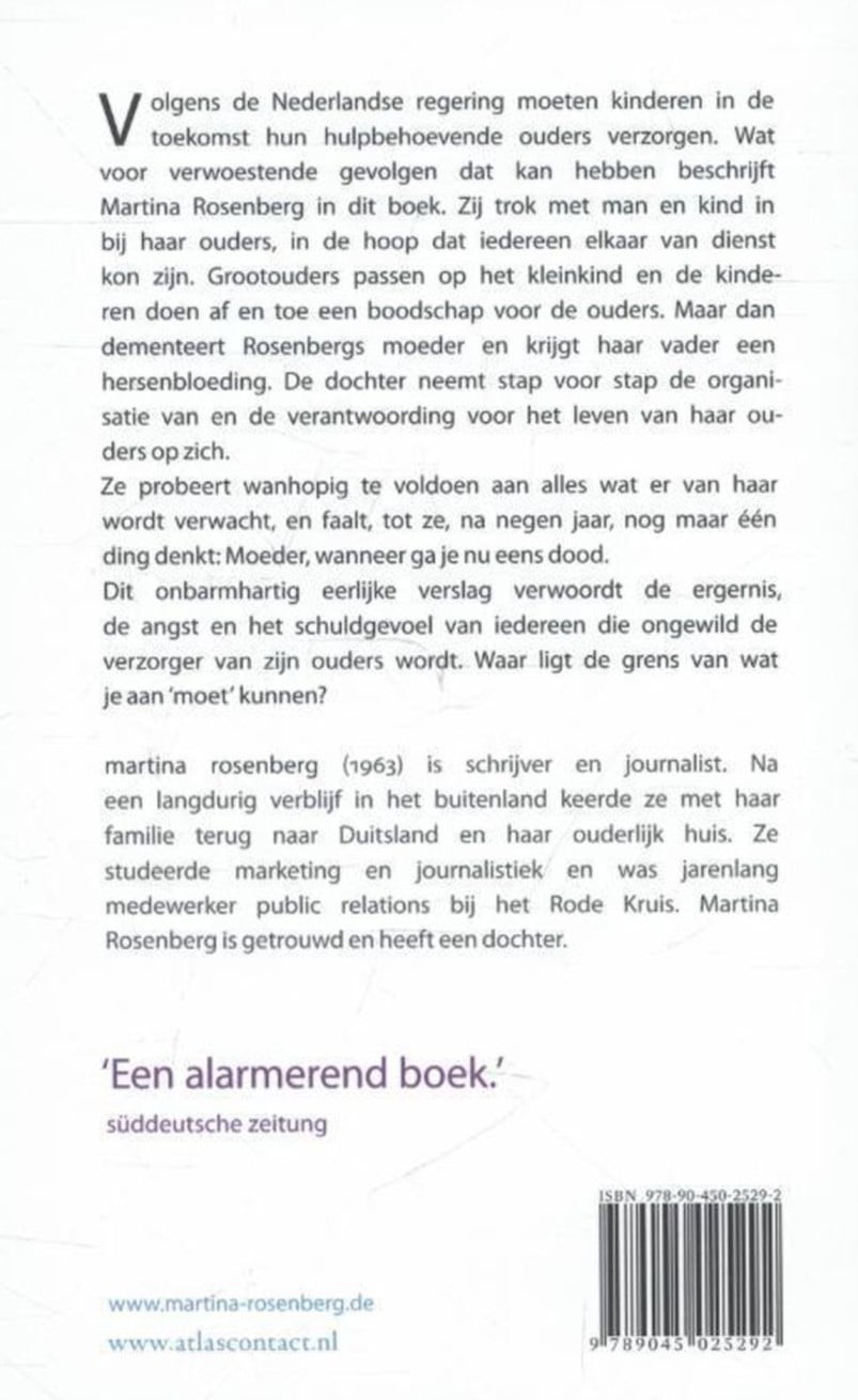 Moeder, wanneer ga je nu eens dood 3 martine rosenberg