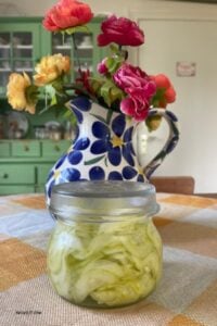 salade in weckpot