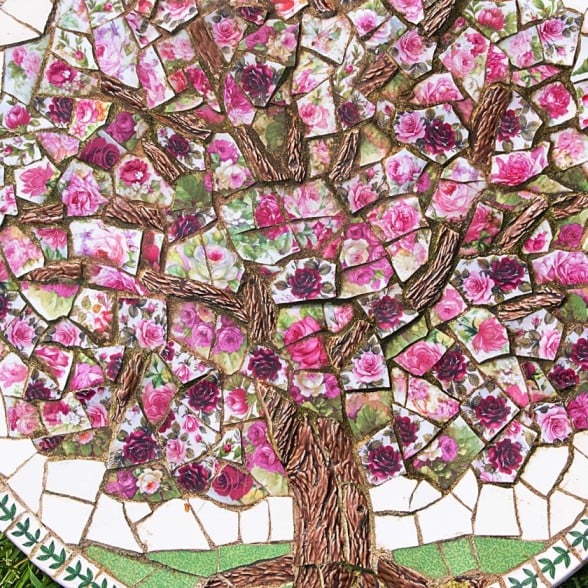 Huisvlijt Linkparty week 32 van 2026 2 mosaic flowering tree
