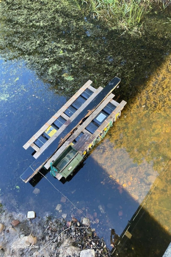 vlot op water