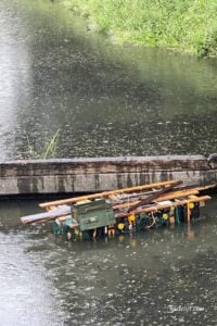 zelfgemaakt vlot