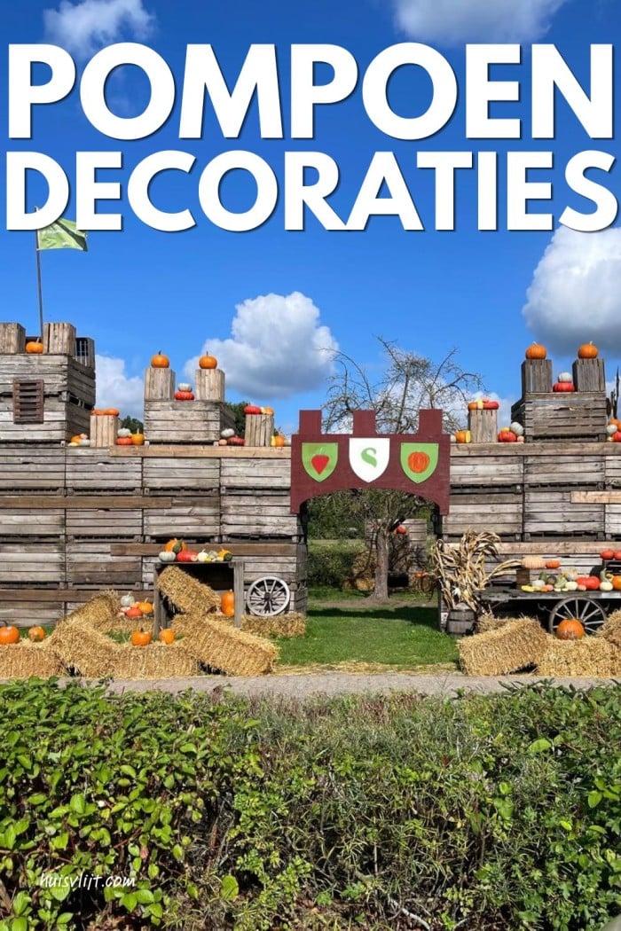 Pompoenparadijs tip: Pompoen decoraties 1 pompoen decoraties herfst